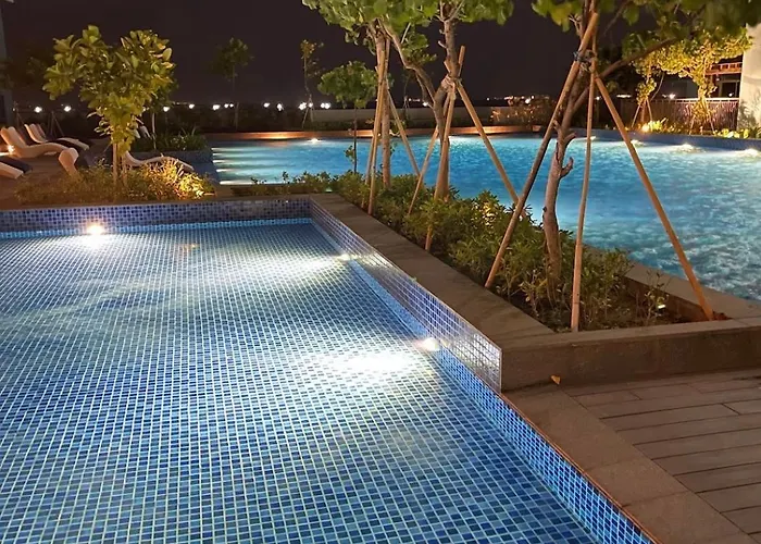 Luxurious 1 Bedroom Facing Bay Sunset Nearby Okada Moa Solaire Ayala Malls Apartamento Manila