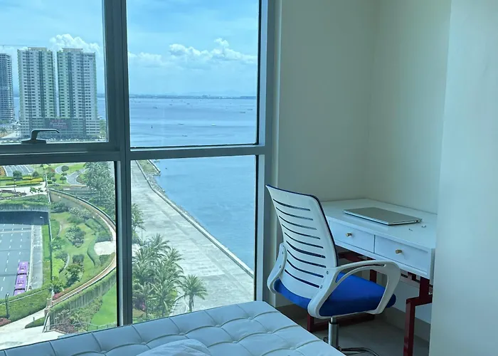 Apartamento Luxurious 1 Bedroom Facing Bay Sunset Nearby Okada Moa Solaire Ayala Malls *